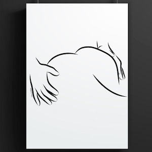 LineArtBabe - Etsy
