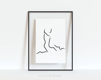 Poster Minimalist Sex, Erotic Line Art, Modern Couple Print, Wall Art Love, Abstract Sex, Linear Drawing, Line Art Print