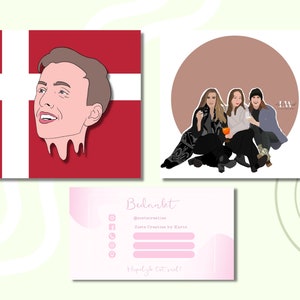 May include: A digital illustration of three women sitting together. The women are wearing winter clothes and are holding drinks. The illustration is set against a brown circle background. The text "LW" is in the upper right corner of the image.