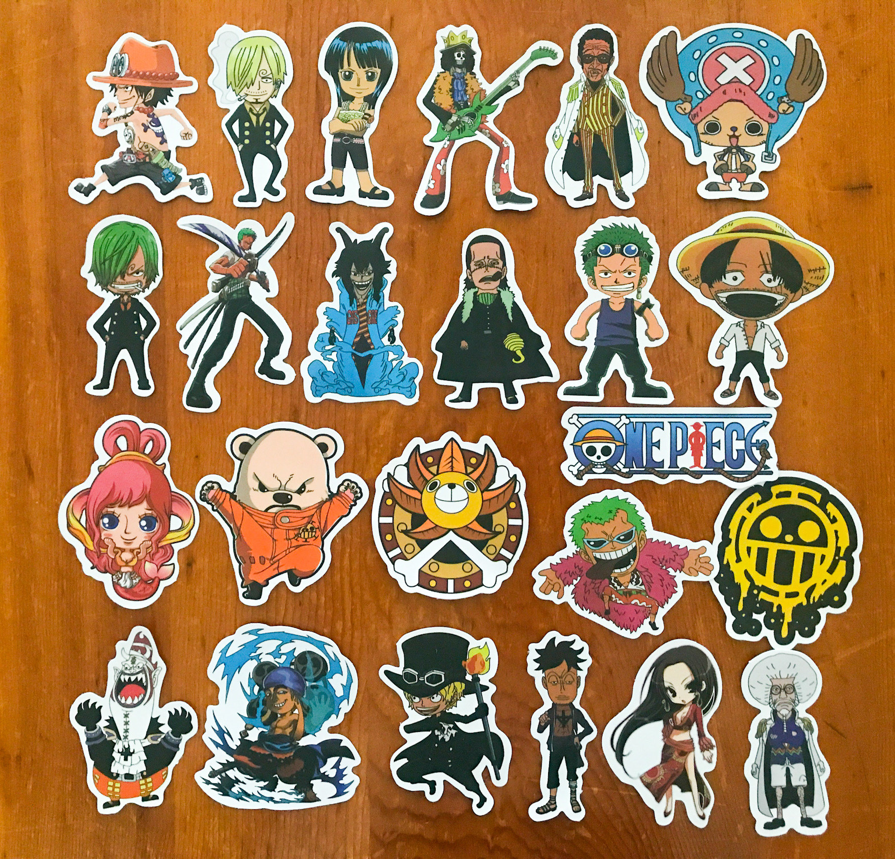 24 pcs One Piece Sticker Bomb Pack One Piece Sticker Bombing Etsy