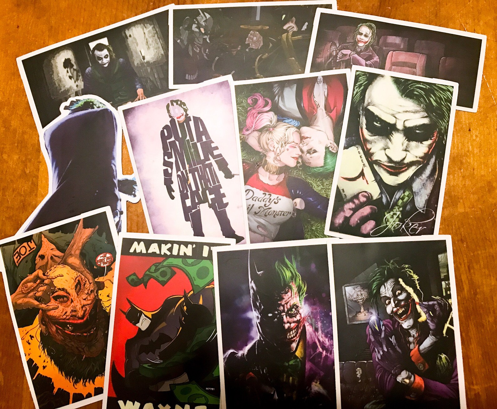 11 pcs Joker Sticker Bomb Pack Joker Sticker Bombing Laptop Etsy