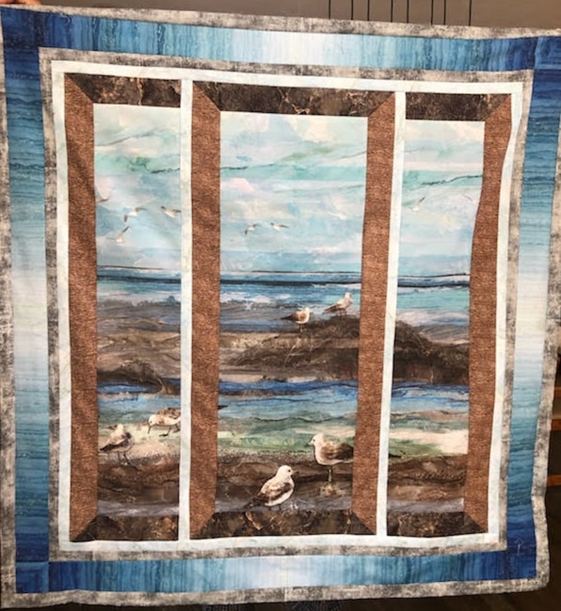 Windswept View Wall Quilt Fabric Kit for Large Quilt with Etsy