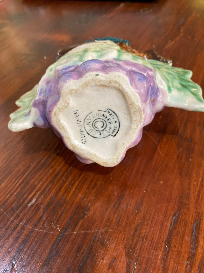 Vintage Grape Wall Pocket