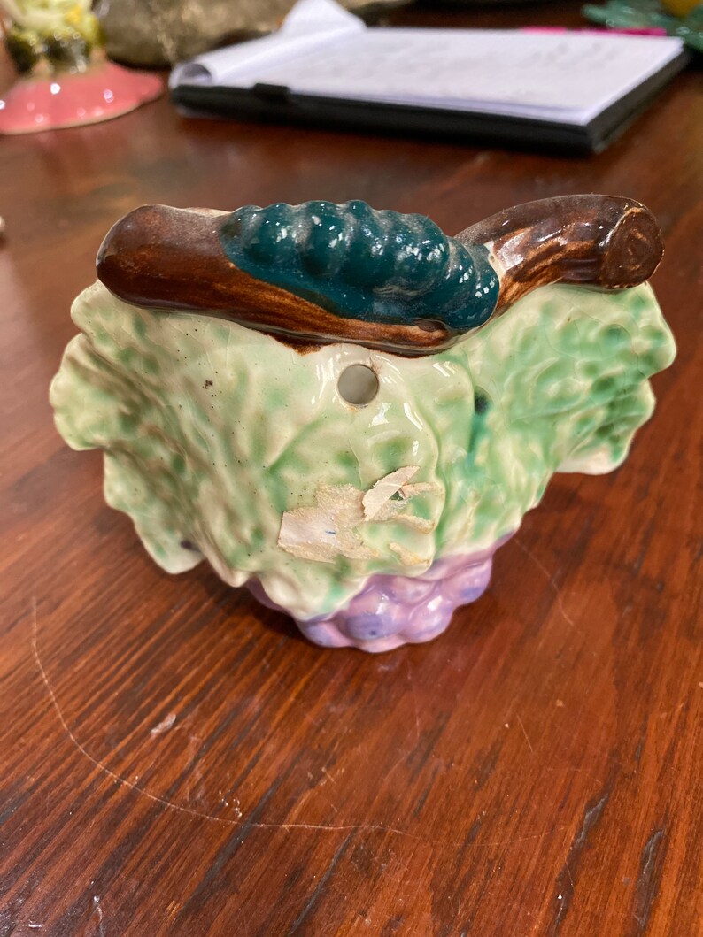 Vintage Grape Wall Pocket