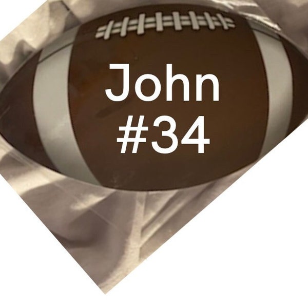 Custom Locker Football Etsy