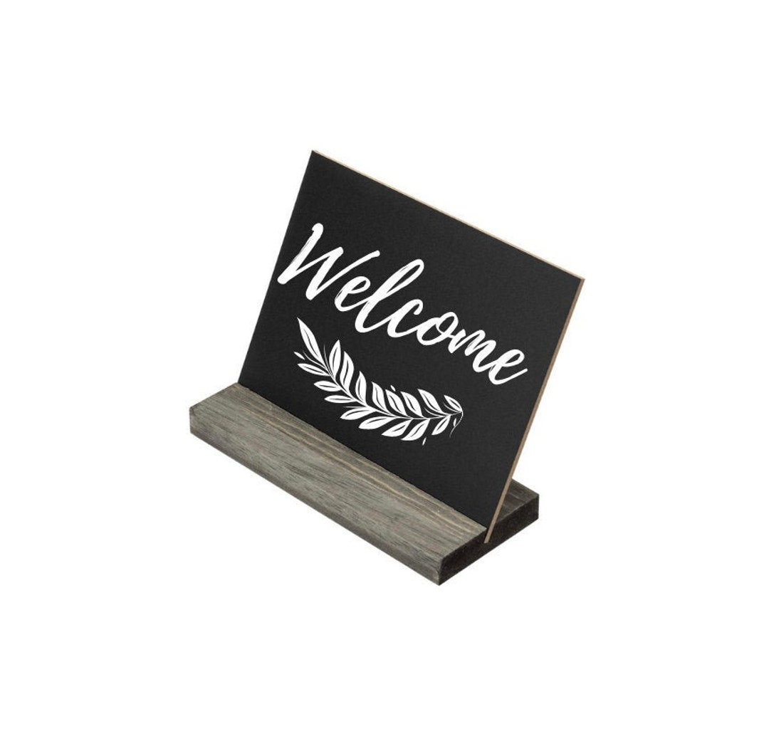 Personalized Small Chalkboard Signs / Mini Chalkboard Signs / Party Decor / Event Decor