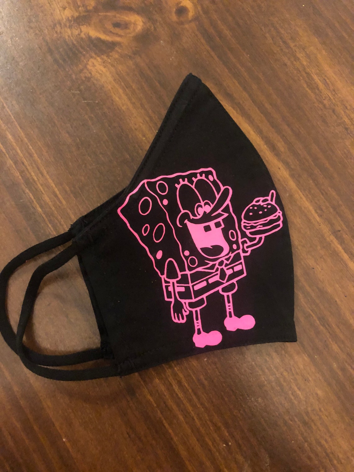 Spongebob Squarepants Mask Spongebob filter mask reusable Etsy