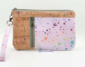 Minimalist Wristlet Purse, Handcrafted Bag, Custom and Stylish Wristlet, Gifts for Her