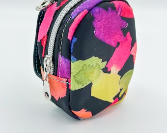 Brushstrokes Mini Backpack Keychain Pouch | Mini Bag Keychain | Bag Charm | Gifts for Her | Gifts for Kids | Bitty Bug Pack