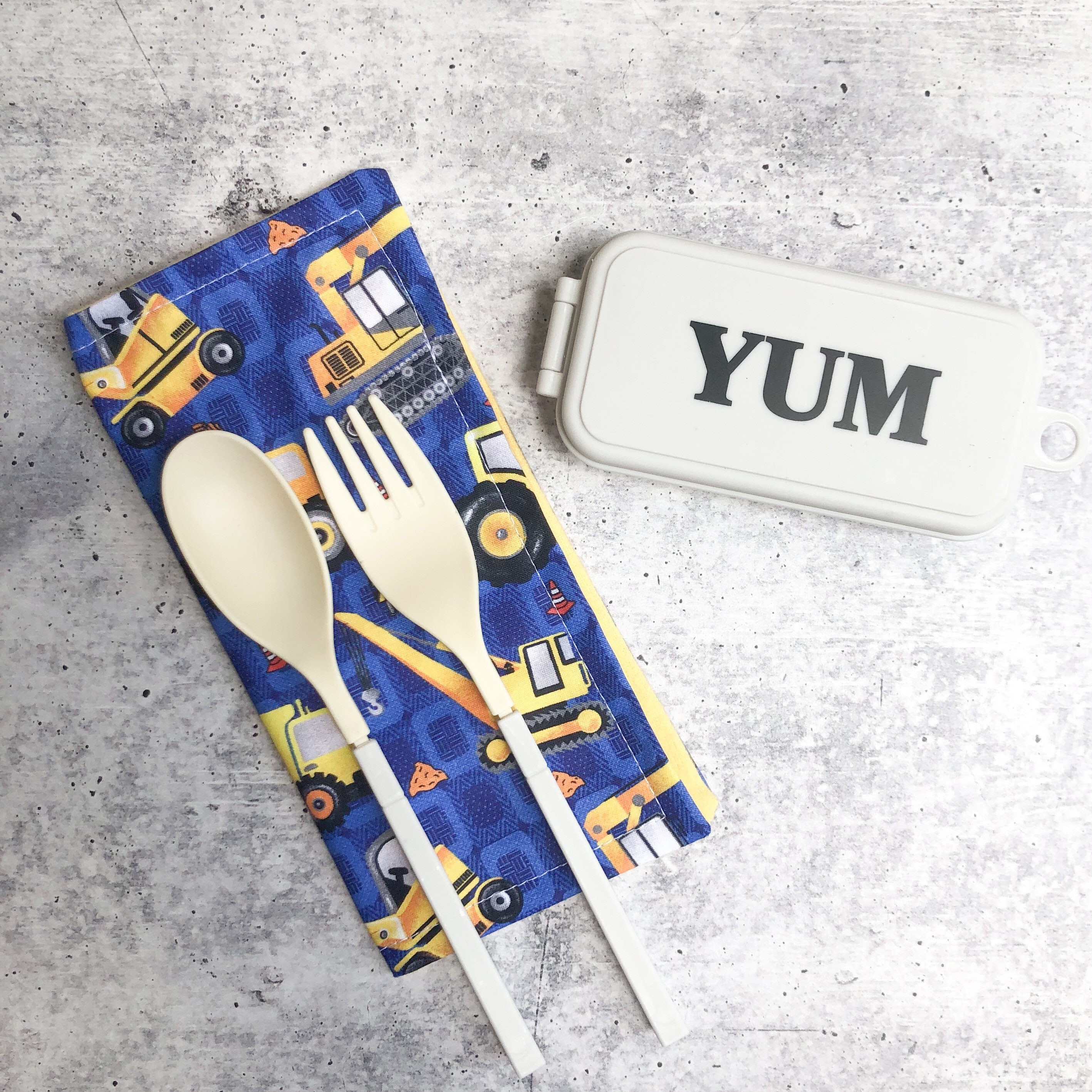 Lunch Box Napkins Kids Cloth Napkins Reusable Napkins Back Etsy