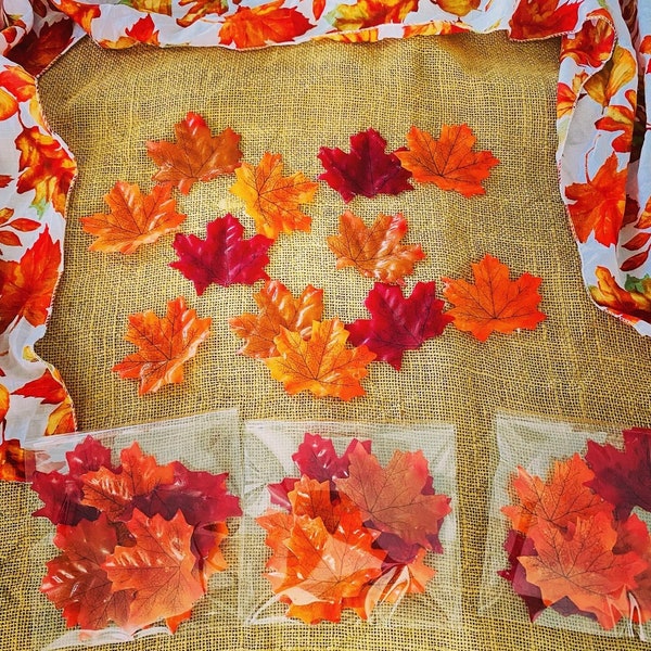 Fall Hand Dipped Soap Leaves