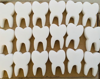 TEETH SOAP,  Tooth, Dentist.  (buy more from my shop to save on shipping)