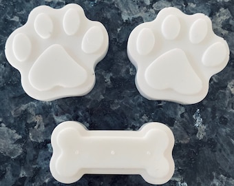 Dog & Cat Lovers.... Paw and Bone Soaps or just Paws For Cats
