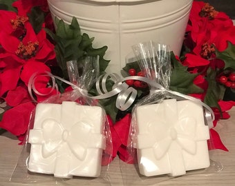 Present Soaps for any gift (stocking stuffers or party favors)