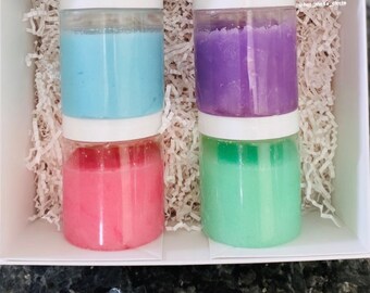 Sugar Scrubs in Cucumber Melon, Watermelon, Lavender & Beach 8 oz each 1 per order