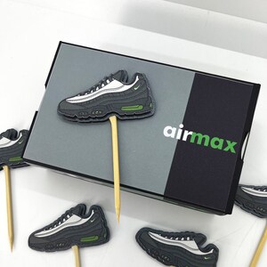 shoe cake topper, shoe cupcake topper, sneaker cupcake topper, shoe party decorations, sneaker cupcake topper, sneaker gala, sneakerhead