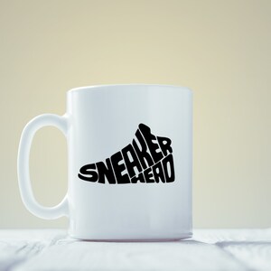 Sneakerhead gift cup, coffee mug for shoe enthusiast, sneakerhead coffee mug, birthday gift, shoe gift, sneaker collector, shoe collector