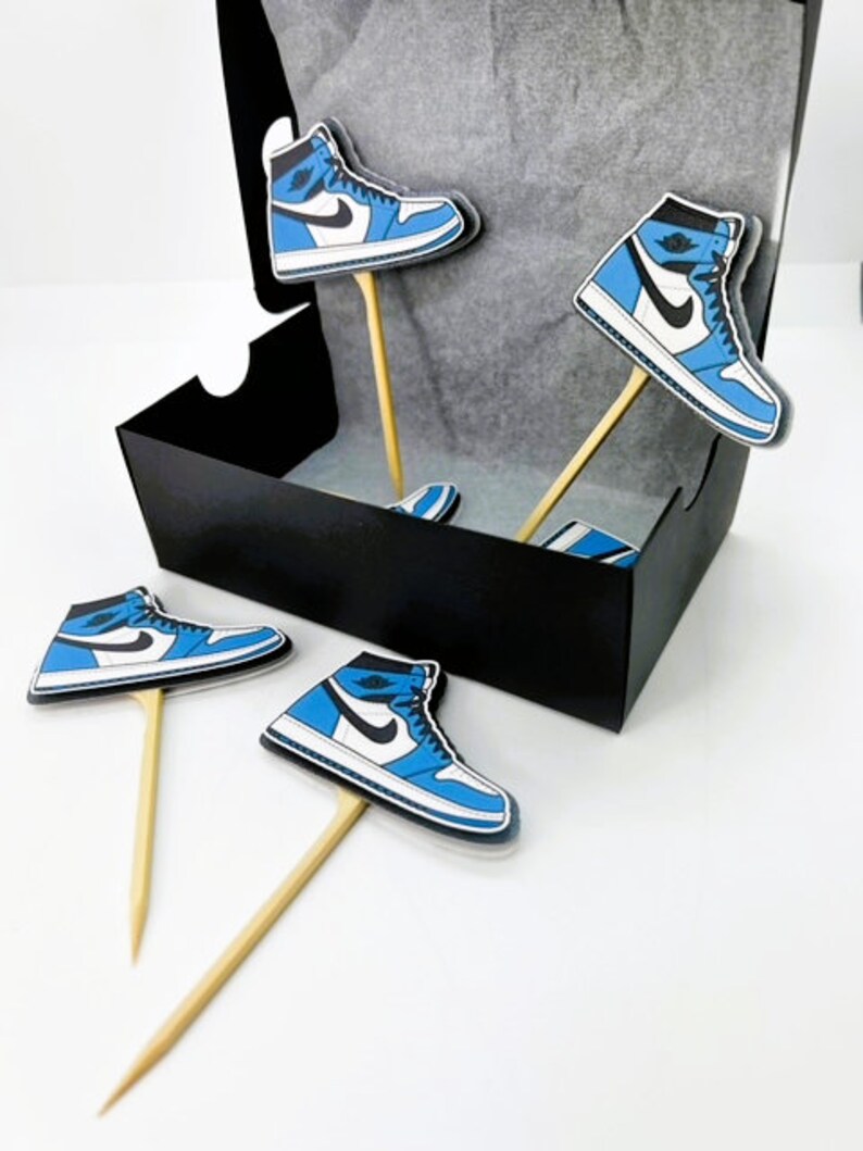 Shoe Cupcake Topper Shoe Cake Topper Sneaker Cupcakes - Etsy