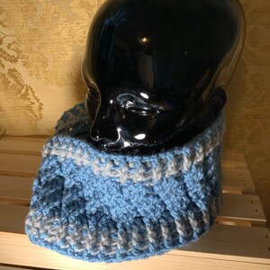 COWL, Hand Crocheted Cable Cowl