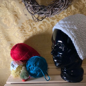 HAT - Amelia Earhart Pilot Skull Cap - Knit