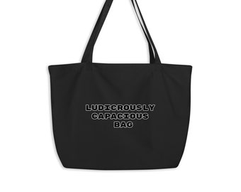Ludicrously Capacious Bag - Succession Tote Bag - Tom Wambsgans Bag - Cousin Greg Bag - Succession Fan Gift - Succession Merch