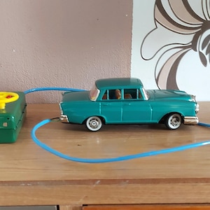 Vintage M-Toys Metal Toy Car MERCEDES BENZ 220 S, Collectible Toy Car, Japan, 1960s