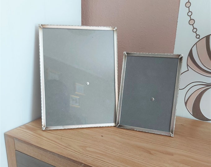 Vintage Scandinavian JYDEN Metal Photo Frames SET 2 , Denmark, 1960s - Etsy