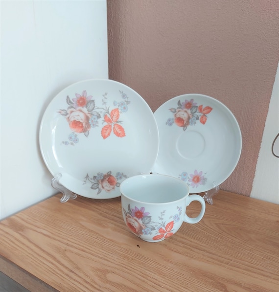 Vintage CZECH BOHEMIA Te de Porcelana Esmaltada SET 26 Checoslovaquia decada de 1980 Etsy Mexico