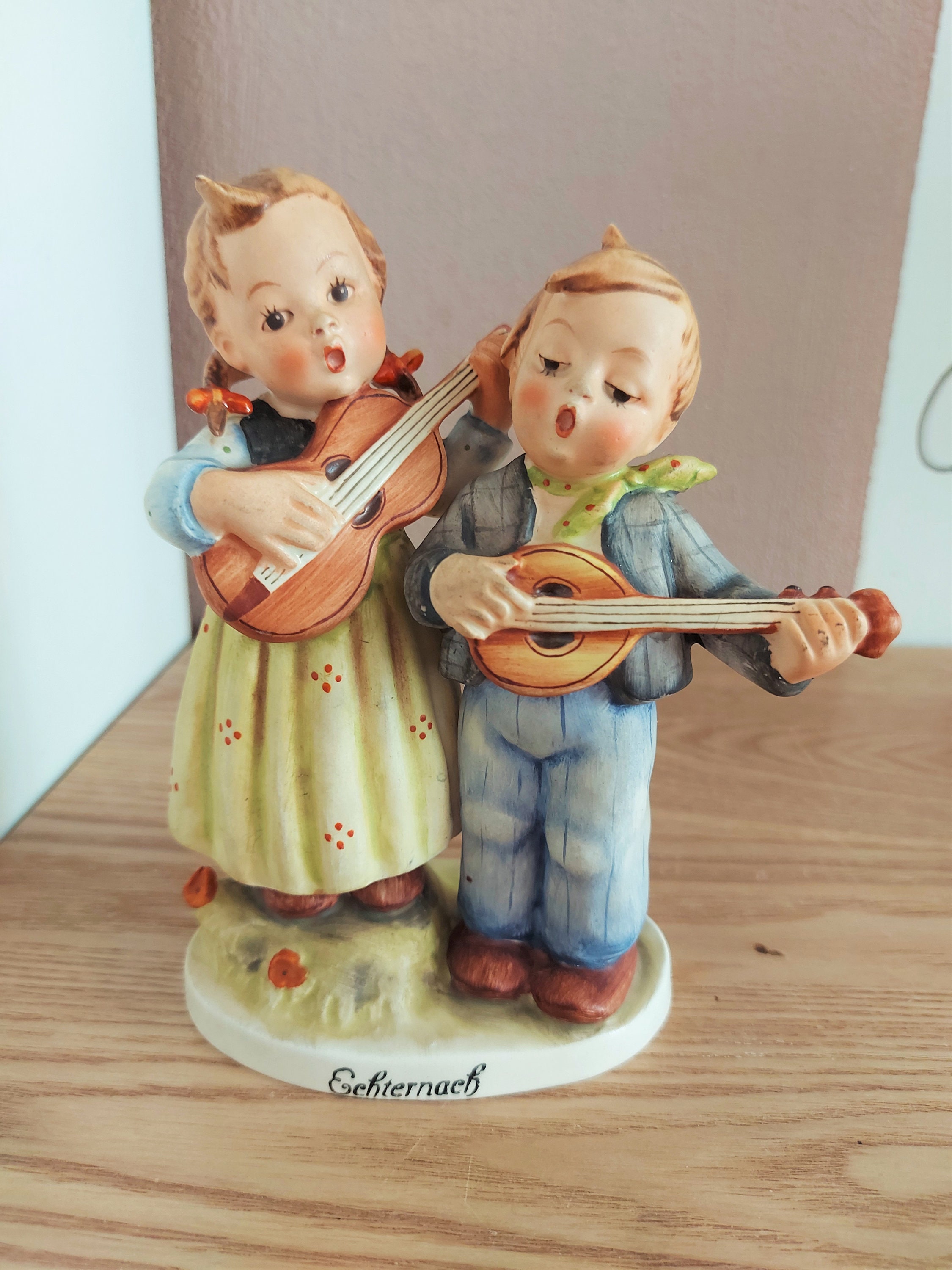 Vintage GOEBEL HUMMEL Porcelain Little Musicians Figurines