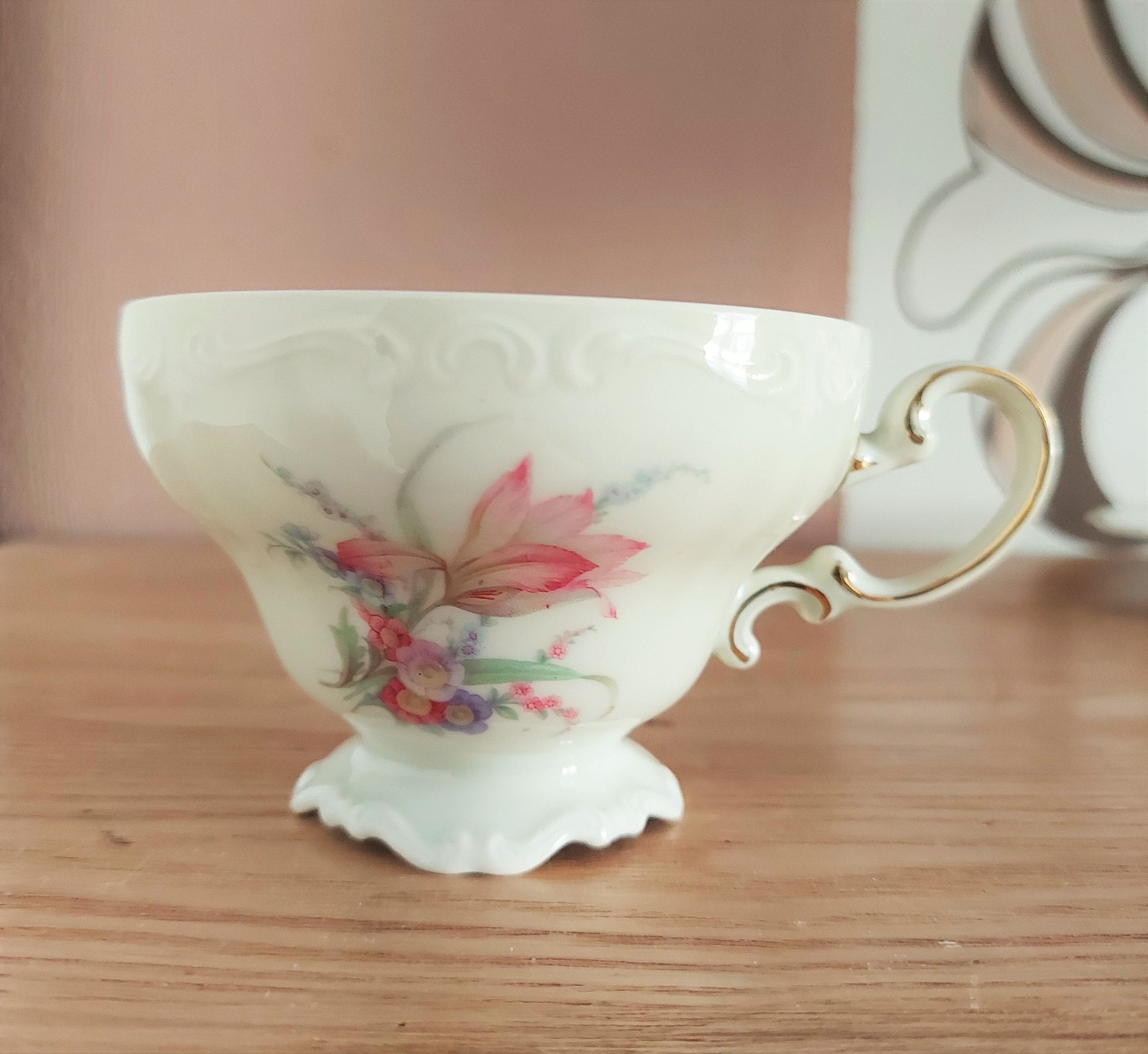 Selb-germany Vintage 1930s 15, Germany, Set ROSENTHAL - Etsy POMPADOUR Tea Porcelain