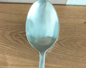 Vintage Askvoll Brug Støpt Tin Cast Pewter Extra Large Spoon
