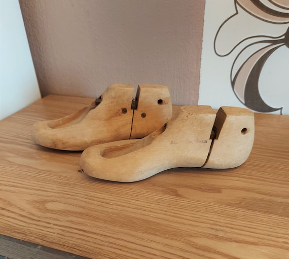 Vintage Wooden Shoe Forms SET 2 Wooden Shoe Shapers Etsy Ireland