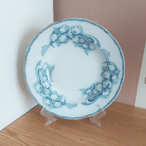 Vintage GÖTEBORG Porcelain Soup Plate ” Orchidee” series, Sweden, 1920s