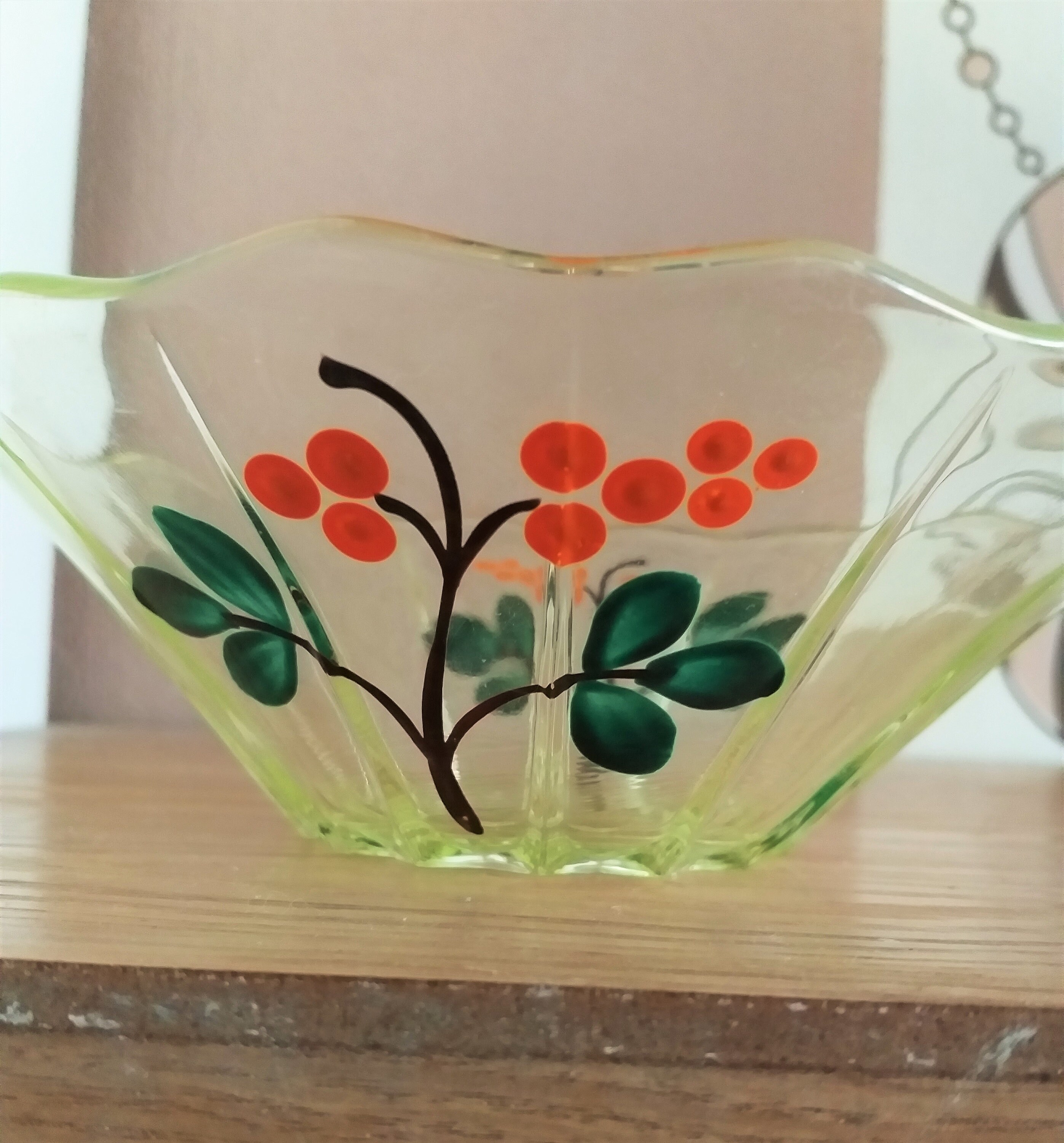 ヴィンテージ JOHANSFORS GLASBRUK スウェーデン製アートガラス ハンド