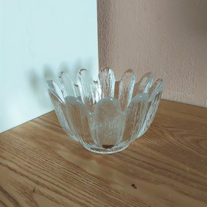 Vintage REIJMYRE KRISTALL Glasschale, Schweden, 1960er Jahre
