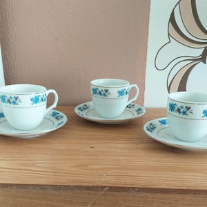 Vintage Chinese Porcelain Tea or Coffee SET 6, China