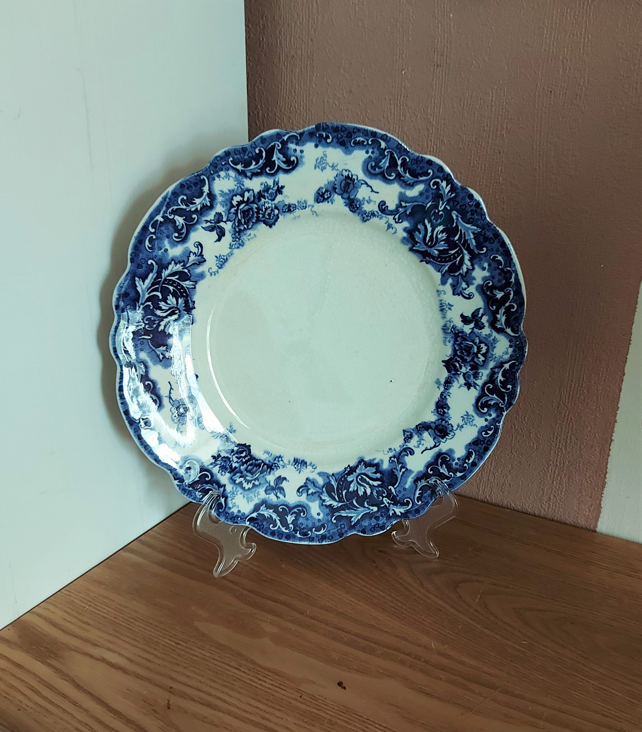 ウエッジウッド 風景画 手描きプレート 中皿 イギリス 英国