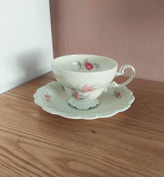 希少品　ドイツ製　ローゼンタール 　ポンパドール　SELB-GERMANY ローゼンタール ポンパドール ゼルプ バイエルン プレート 6 p