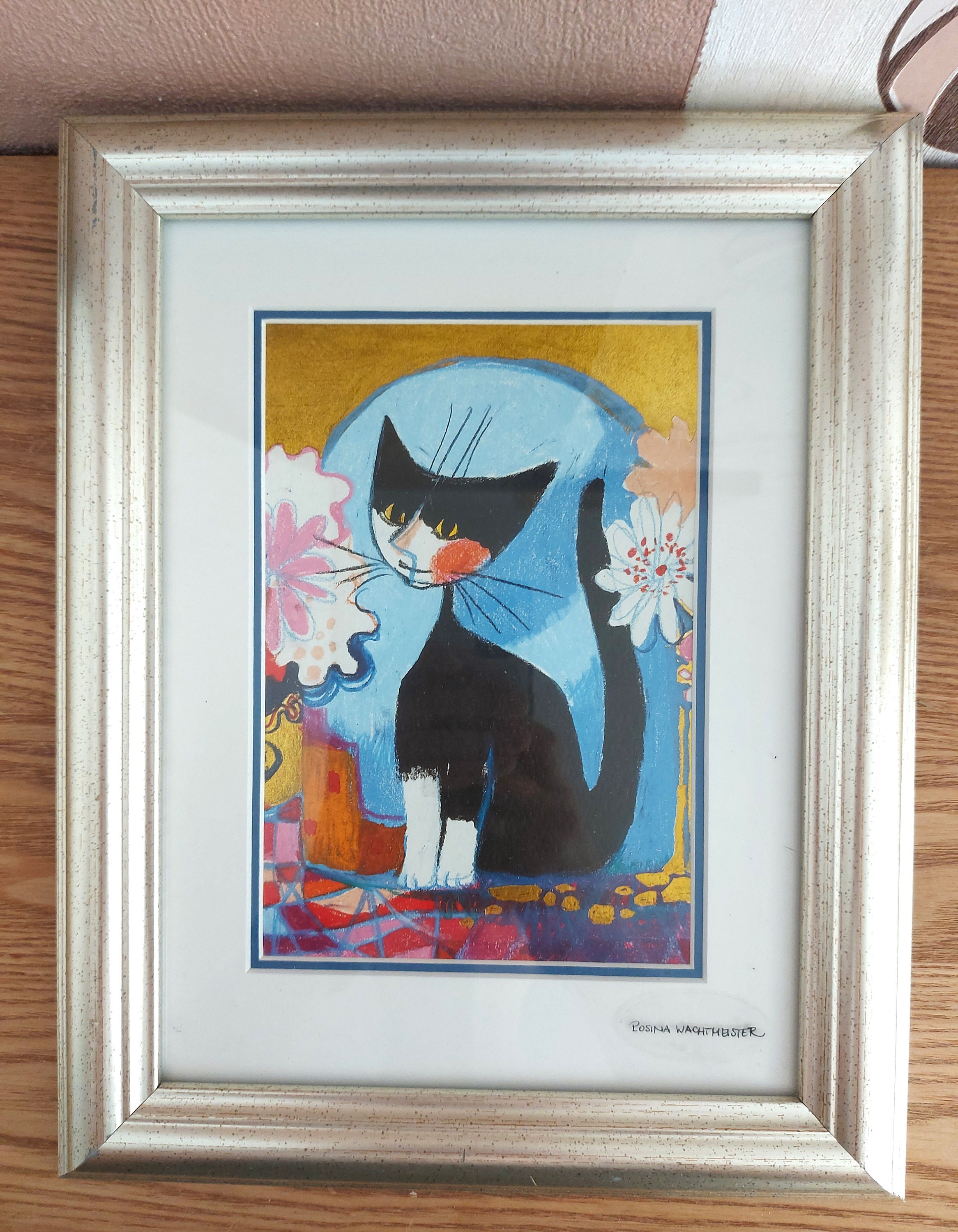 ロジーナ・ヴァクトマイスターによるヴィンテージ アート プリント、花