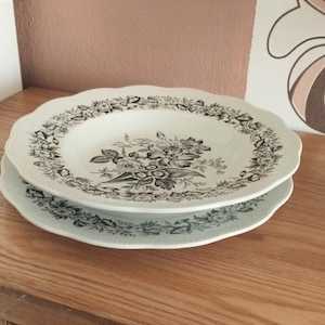 Antique OLD GUSTAVSBERG Dinner SET 3, Sweden 1860-1888