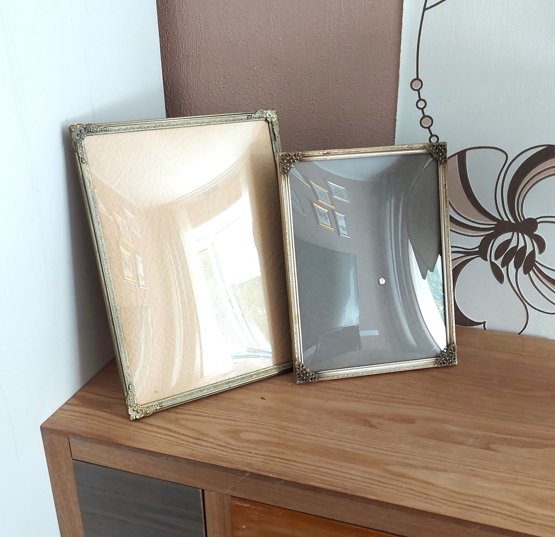 Vintage Scandinavian Metal Photo Frame SET 2, Sweden - Etsy