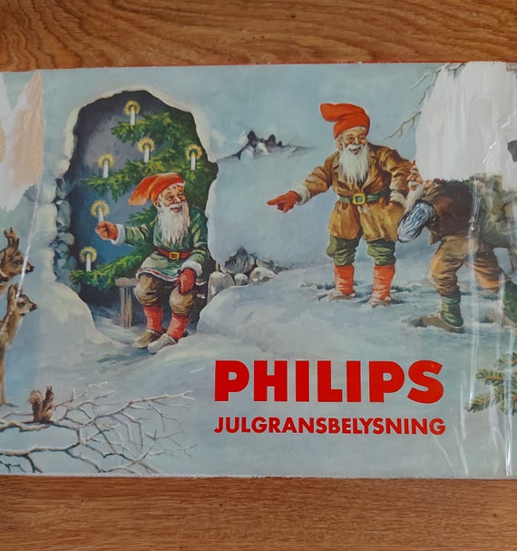 Vintage PHILIPS CHRISTMAS Tree Candle Lights 1950s Etsy UK