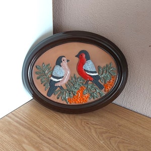 Vintage GABRIEL SWEDEN Ceramic wall Plaque,   Sweden, 1980s