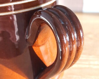 Vintage Scandinavian NITTSJÖ Brown Ceramic Mug, Sweden