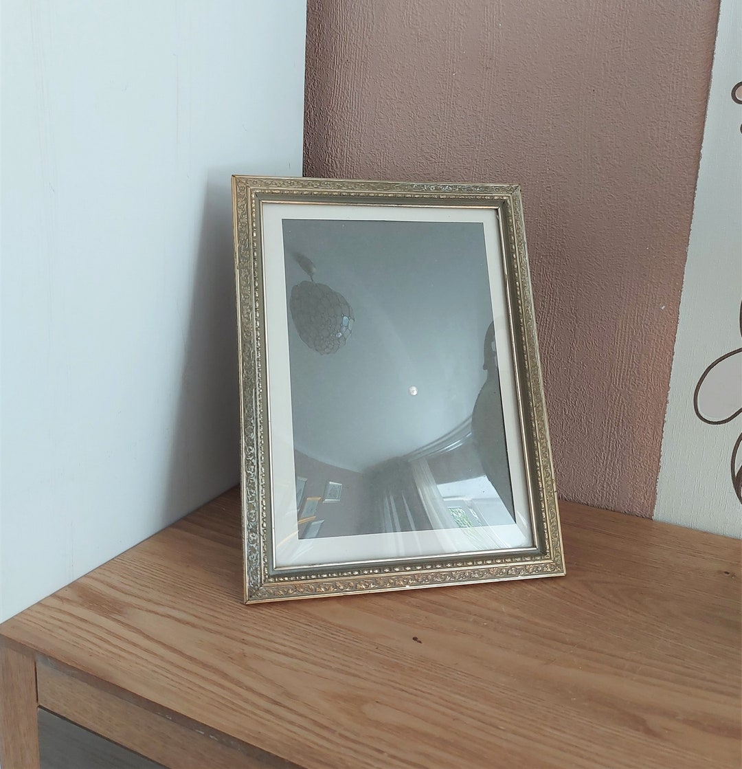 Vintage Scandinavian Metal Photo Frame , Scandi Home Decorating, Sweden ...