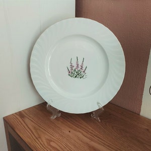 Vintage SELTMAN WEIDEN BAVARIA Porcelain Plate, Renate Flora Series, Ljung Västergötland, Germany, 1970s