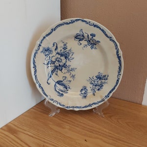 Gefle Agneta Dinner Plates 24 Cm 2 Pcs Set Vintage Sweden