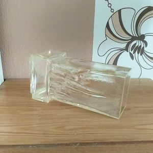Vintage Glass Vase by PENTTI SAPRANEVA, Finland, 1960s