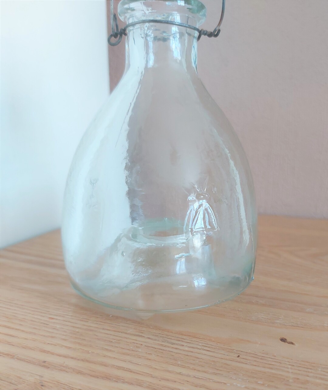 Vintage Glass Hand Blown FLY TRAP, Bottle Fly/wasp Catcher Etsy