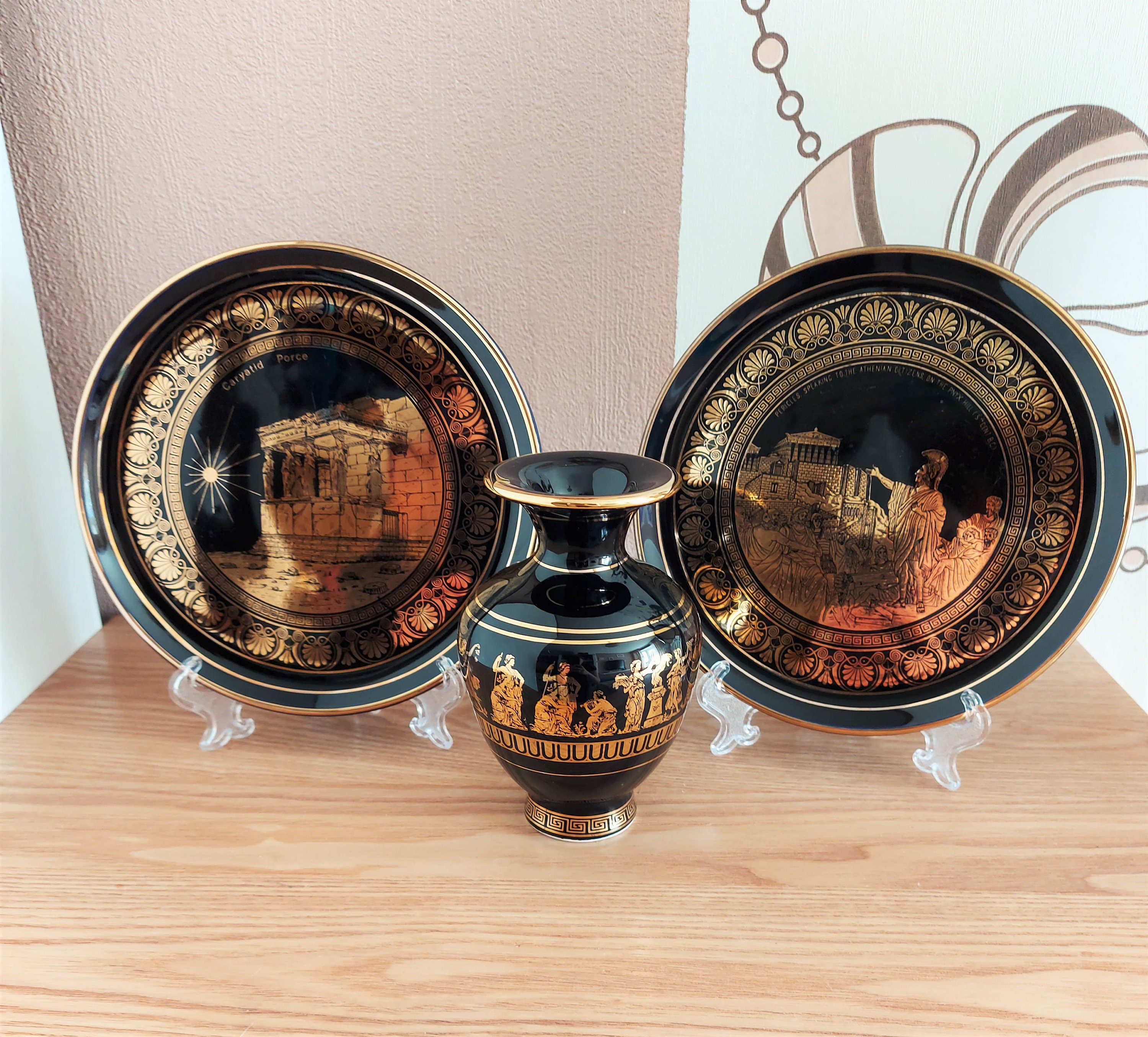 ST K24 ゴールド SET 3、ギリシャ製 - Etsy 日本